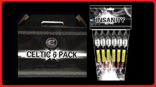 Celtic 6 Pack  FREE Rockets..!!