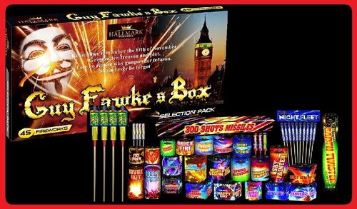 Guy Fawkes Selection Box - FREE Rockets