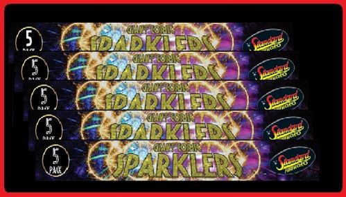 Giant 16" Cosmic Sparklers 25 pack